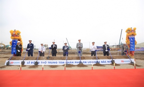  FM Logistic breaks ground for new distribution centre in Việt Nam 